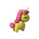 Cute Unicorn Shaped Eraser 3D Multicolor