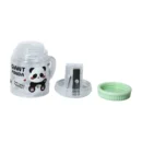 Cute Panda Jar Pencil Sharpener for Kids Compact Sharpener with Waste Collector