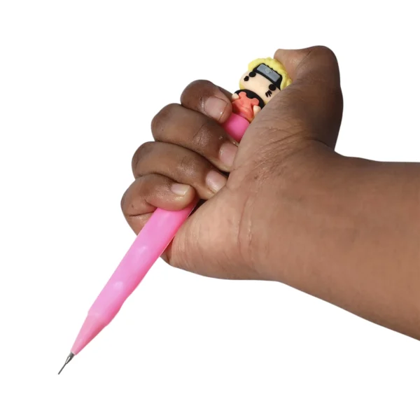 Anime Character Mechanical Pencil Set | Cartoon Head Cute Automatic Pencils - Image 3