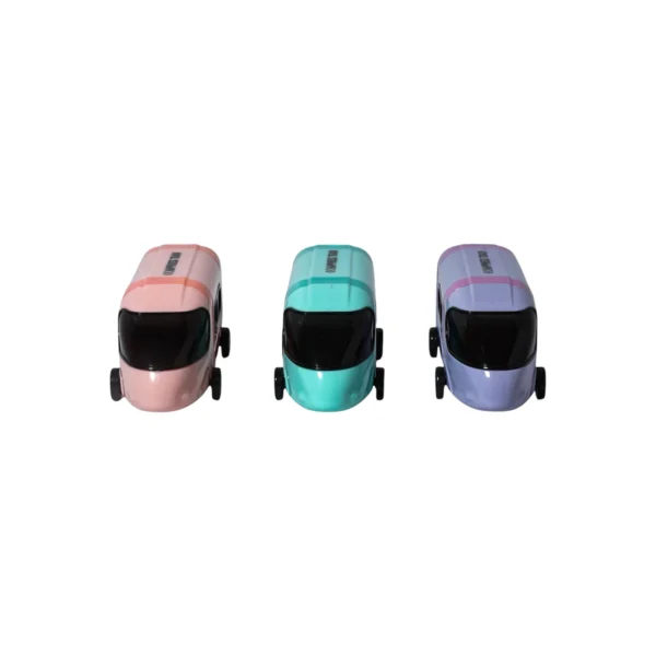 Train Shape Pencil Sharpener with Eraser | Cartoon Style Engine Design Stationery Combo - Image 4