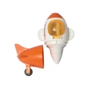 Aeroplane Shape Pencil Sharpener for Kids | Fun Cartoon Aircraft Design