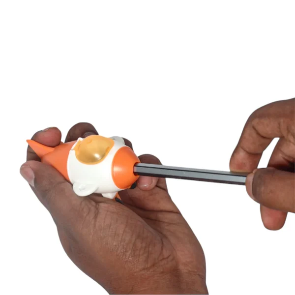 Aeroplane Shape Pencil Sharpener for Kids | Fun Cartoon Aircraft Design - Image 4