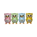 Owl Shape Pencil Sharpener with Eraser for Students | 2-in-1 Cute Animal Stationery Combo